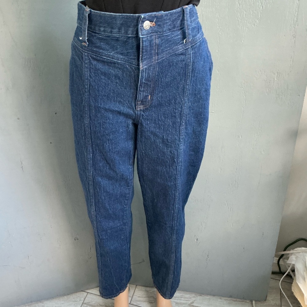 Madewell Men's Dark Blue Straight Jeans